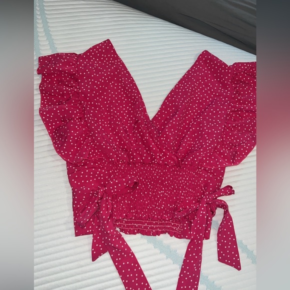 SHEIN hot pink top size 12 (0XL). New without tag - Picture 2 of 2